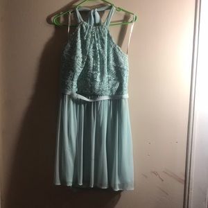 David’s bridal bridesmaids dress